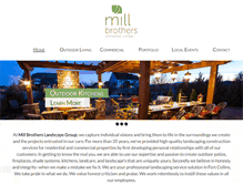 Tablet Screenshot of millbrothers.com